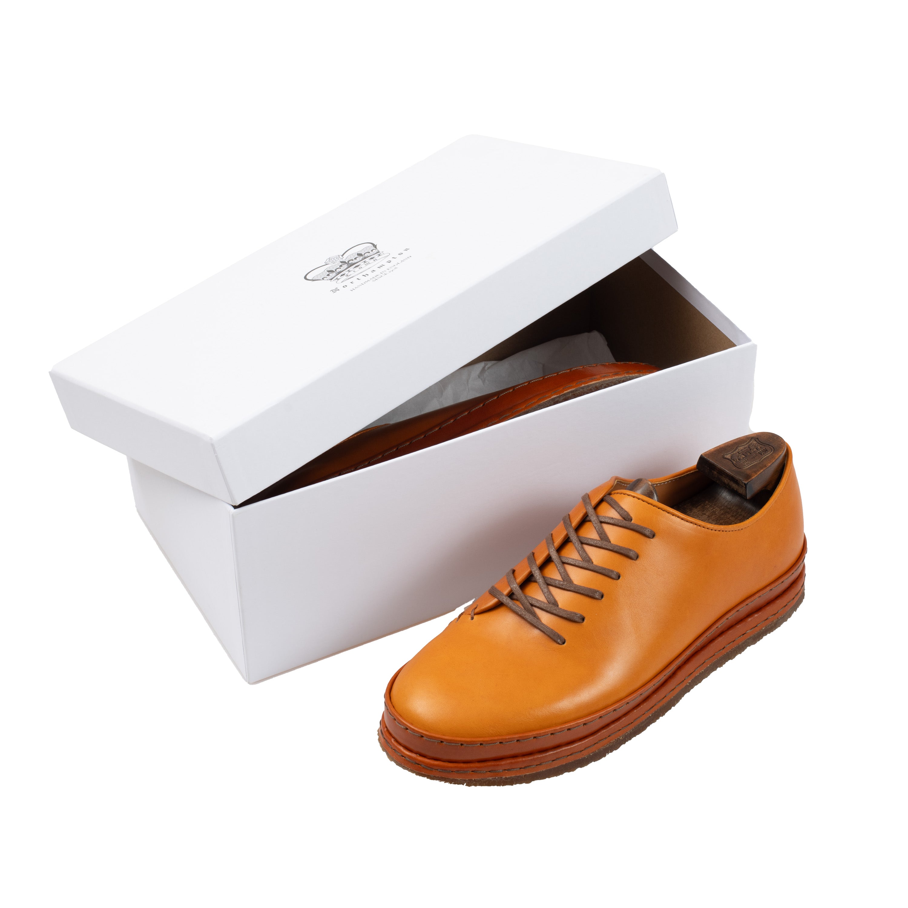 Ernest Wholecut - London Tan Oak Bark Tanned Calf