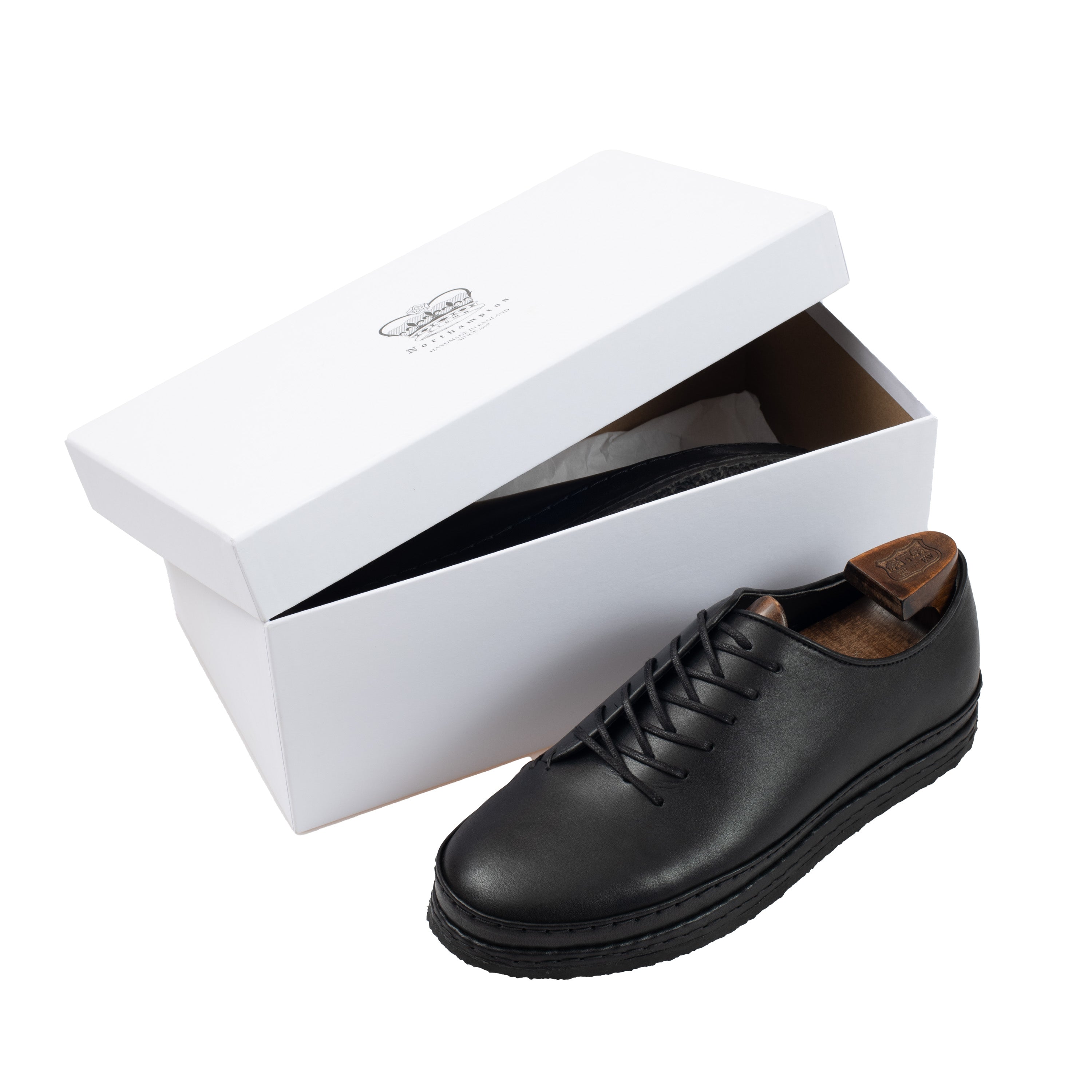 Ernest Wholecut - Black Oak Bark Tanned Calf
