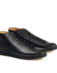 Everdon Wholecut Mid - Black Veg Tan Calf