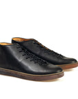 Everdon Wholecut Mid - Black Veg Tan Calf