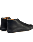 Everdon Wholecut Mid - Black Veg Tan Calf