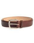 Feather Edge Belt - D11 Colour No.4 Shell Cordovan