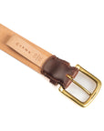 Feather Edge Belt - D11 Colour No.4 Shell Cordovan