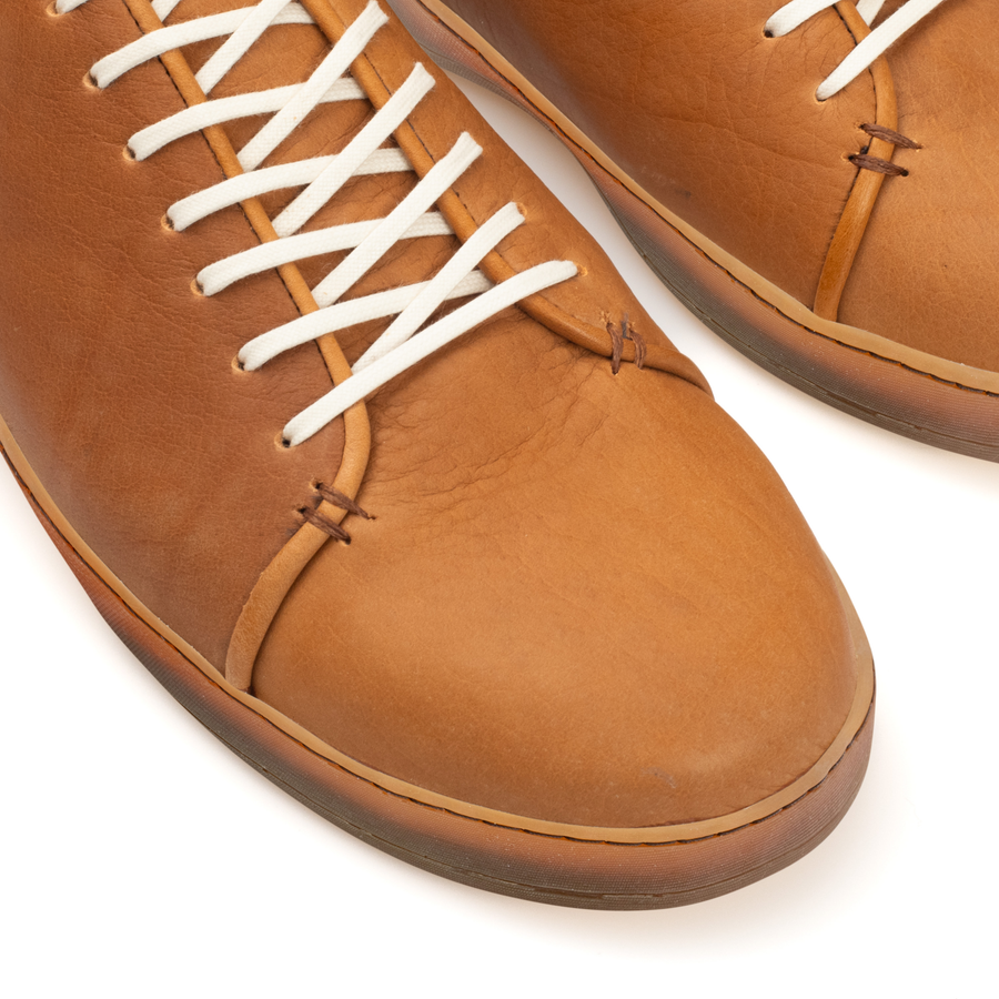 Harlestone Derby - Olive Oil Tan Horween Buffalo