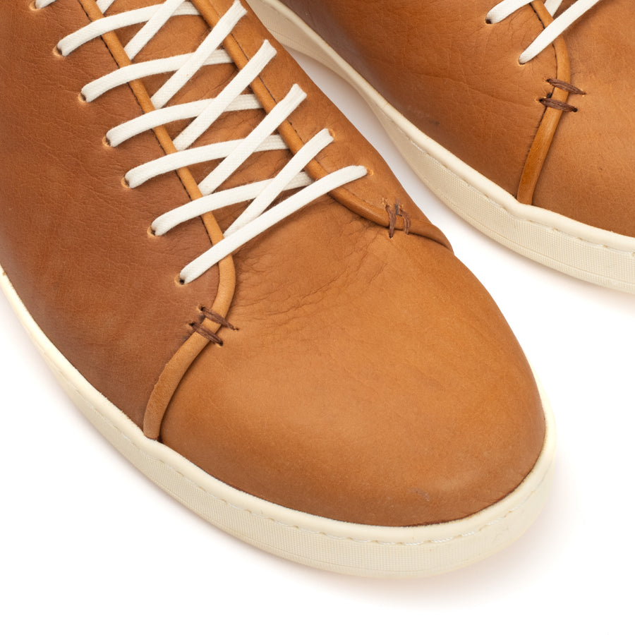 Harlestone Derby - Olive Oil Tan Horween Buffalo