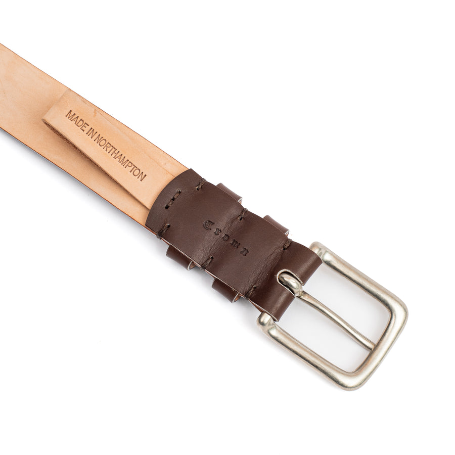 Brown Calf Leather Belt