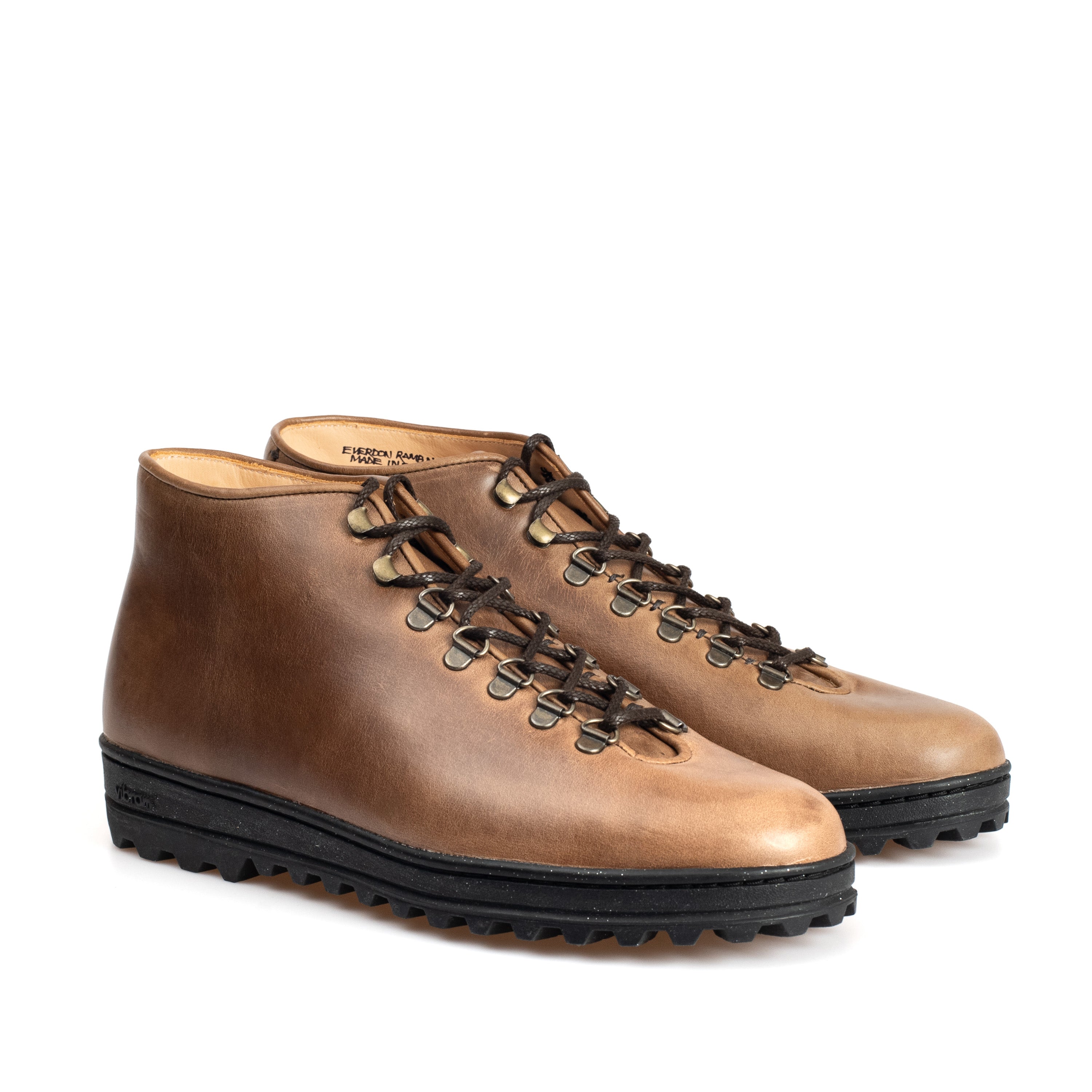 Everdon 'Rambler' Wholecut Mid - Horween Natural Chromexcel