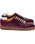 Harlestone Derby - Horween D15 Marbled Ultraviolet Shell Cordovan - Deluxe Care Pack
