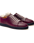 Harlestone Derby - Horween D15 Marbled Ultraviolet Shell Cordovan - Deluxe Care Pack