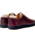 Harlestone Derby - Horween D15 Marbled Ultraviolet Shell Cordovan - Deluxe Care Pack