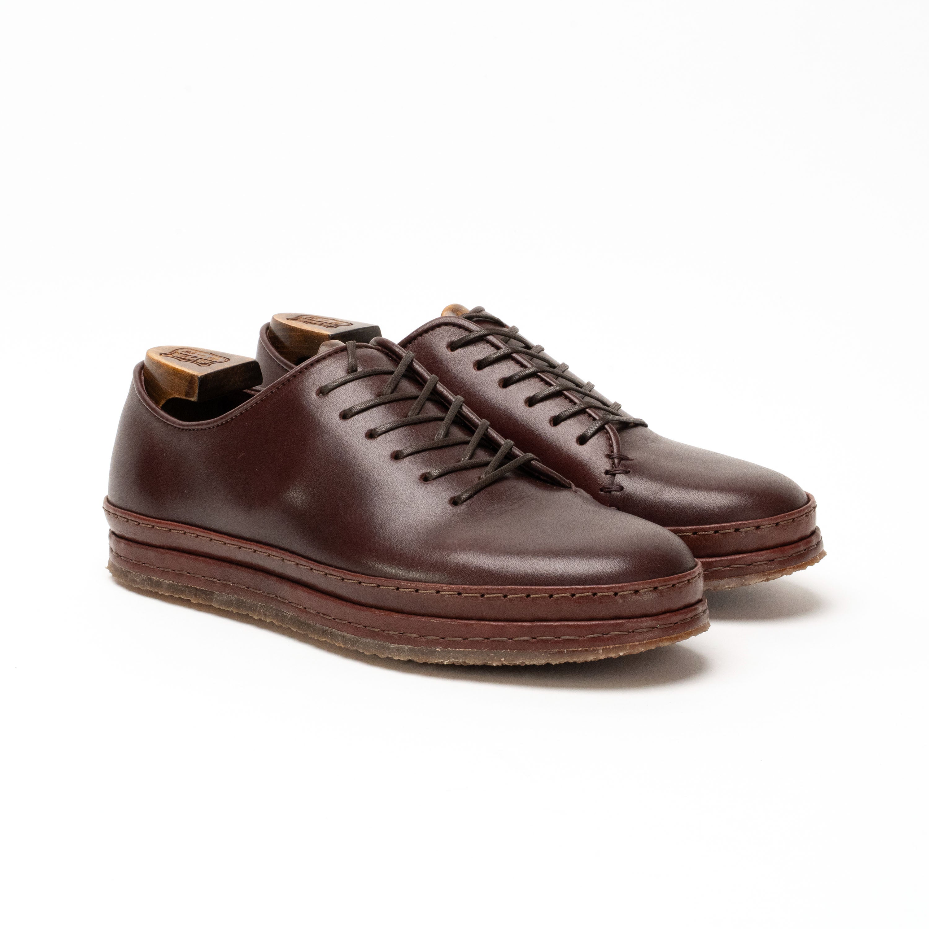 Ernest Wholecut - Merlot Oak Bark Tanned Calf