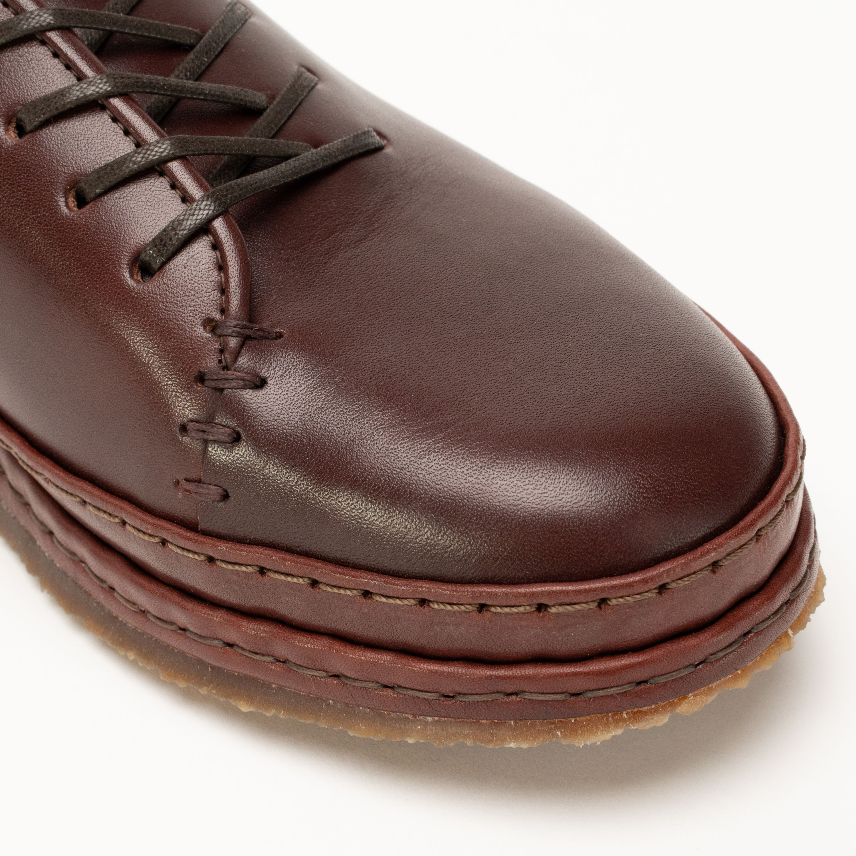 Ernest Wholecut - Merlot Oak Bark Tanned Calf