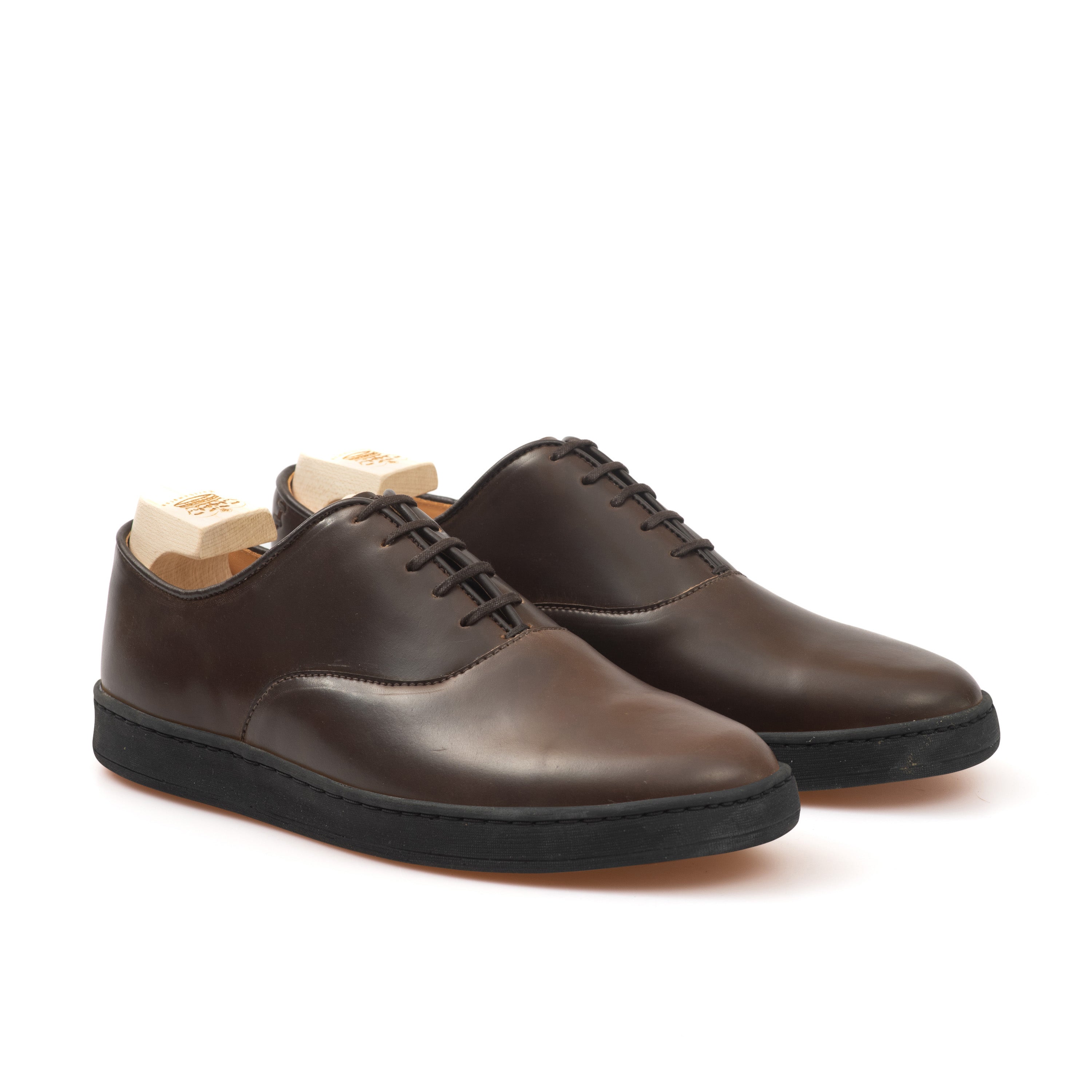Abbey Oxford - Dark Cognac Horween Shell Cordovan