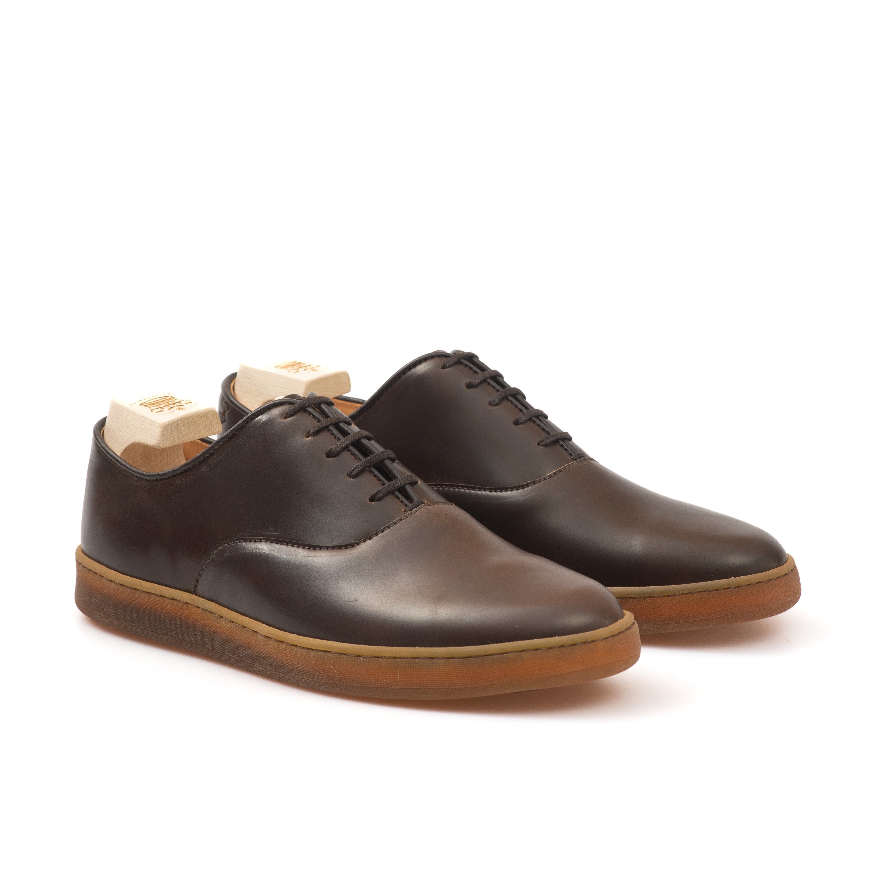 Abbey Oxford - Dark Cognac Horween Shell Cordovan