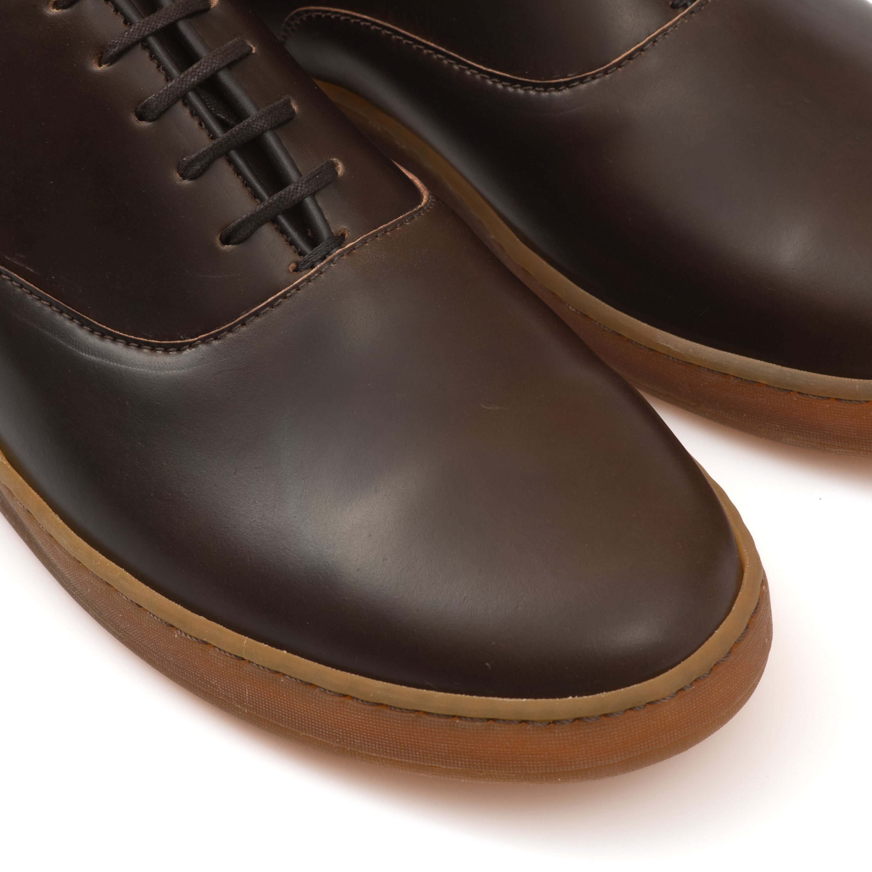 Abbey Oxford - Dark Cognac Horween Shell Cordovan
