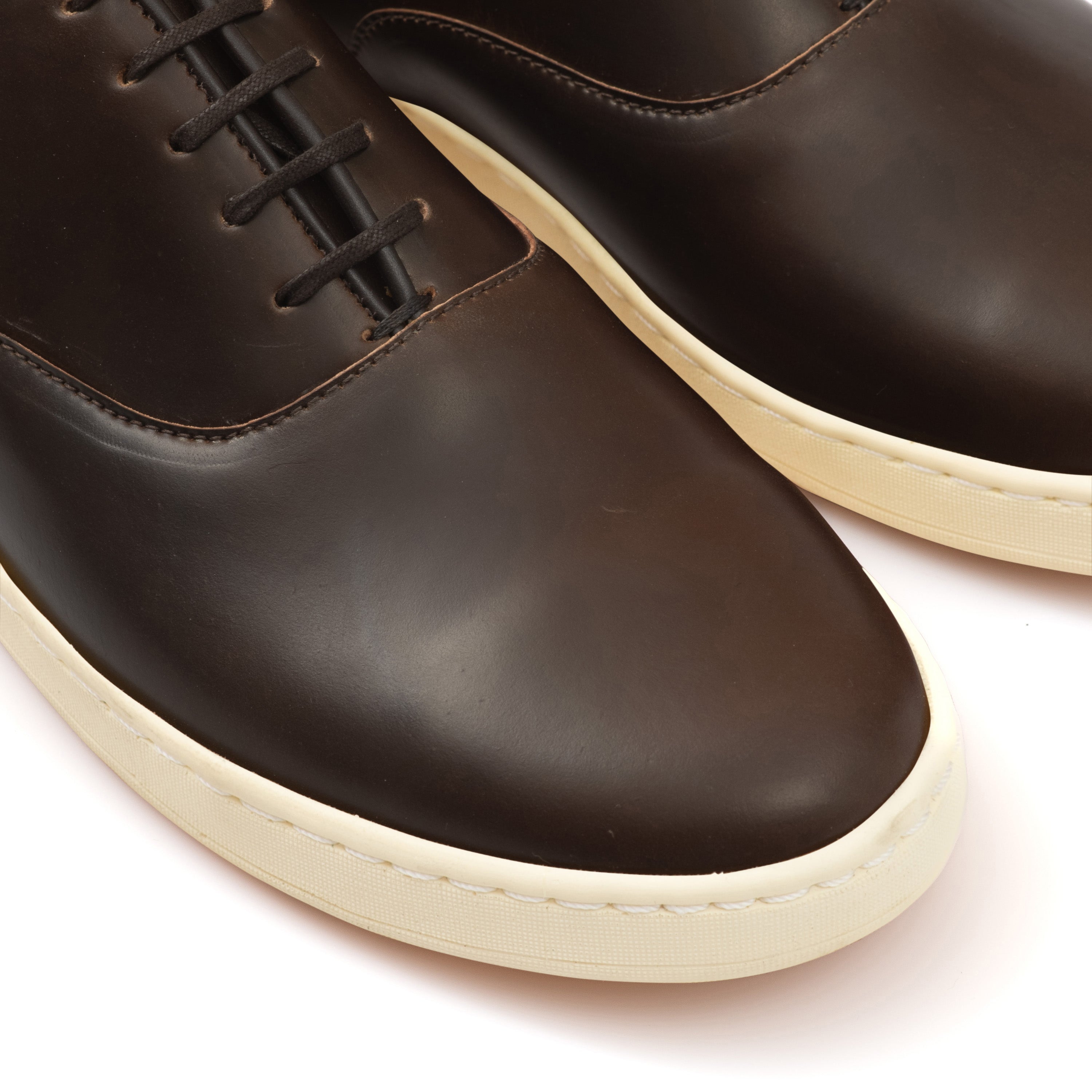 Abbey Oxford - Dark Cognac Horween Shell Cordovan