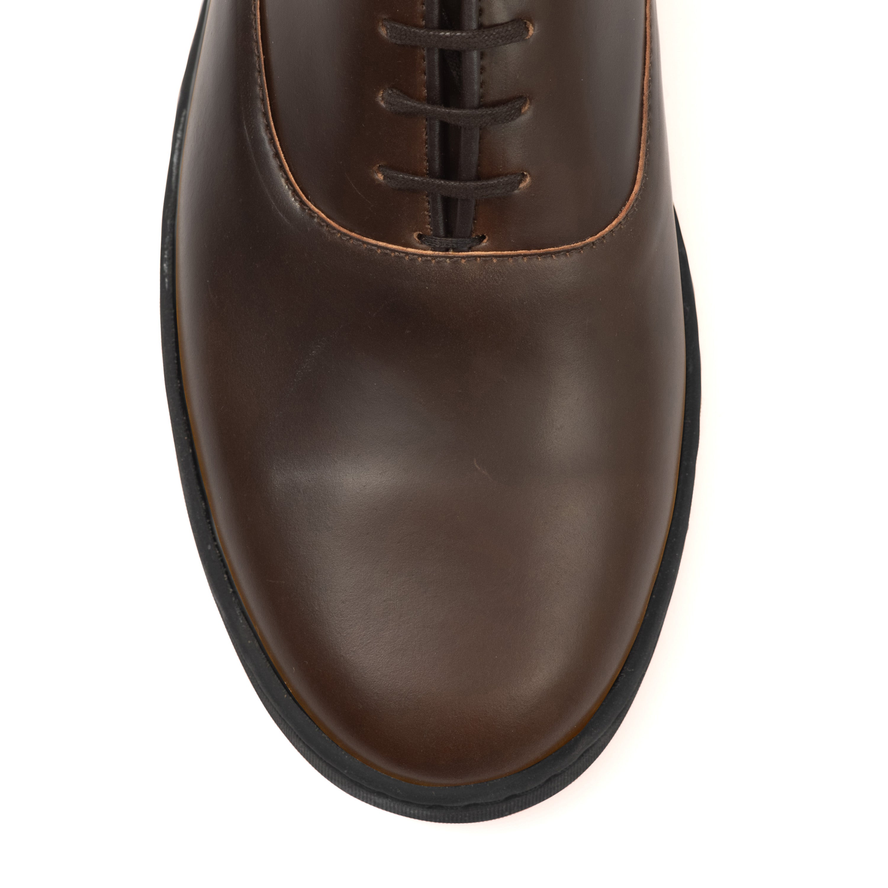 Abbey Oxford - Dark Cognac Horween Shell Cordovan