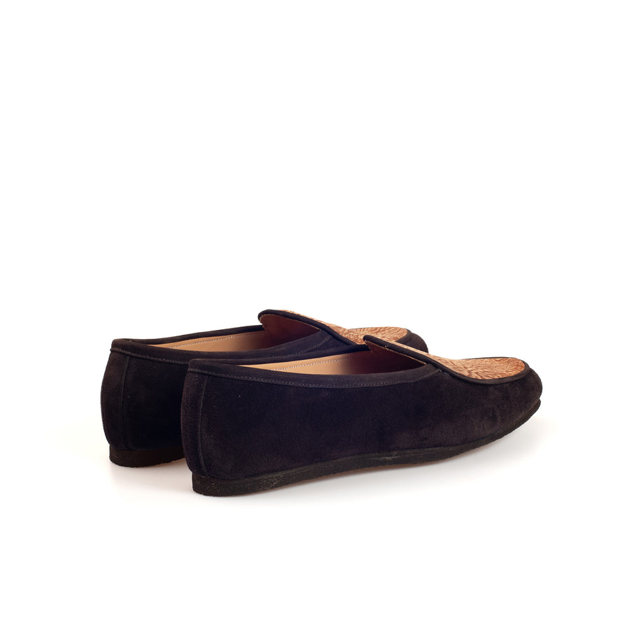 Artizan Belgian Slipper - Sokoto Nubuck