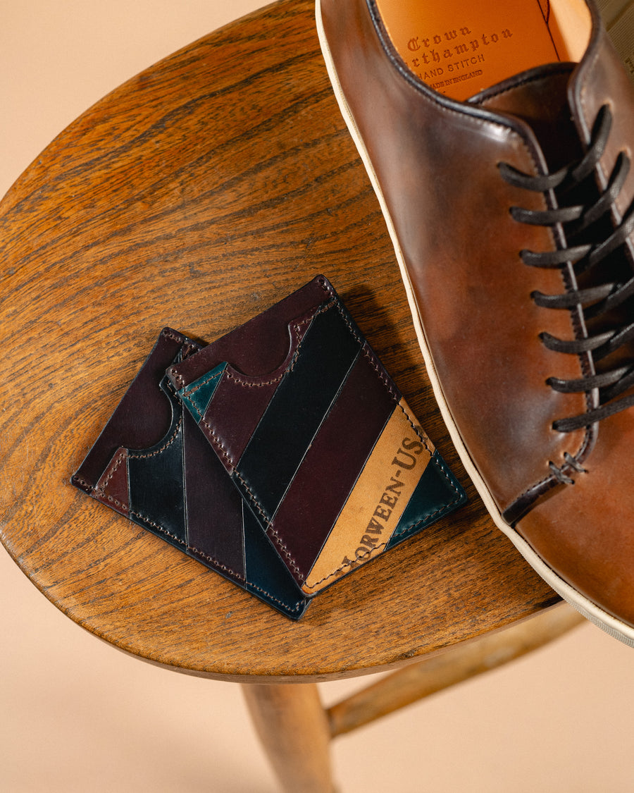 Off-Cuts Collection Shell Cordovan Card Holders