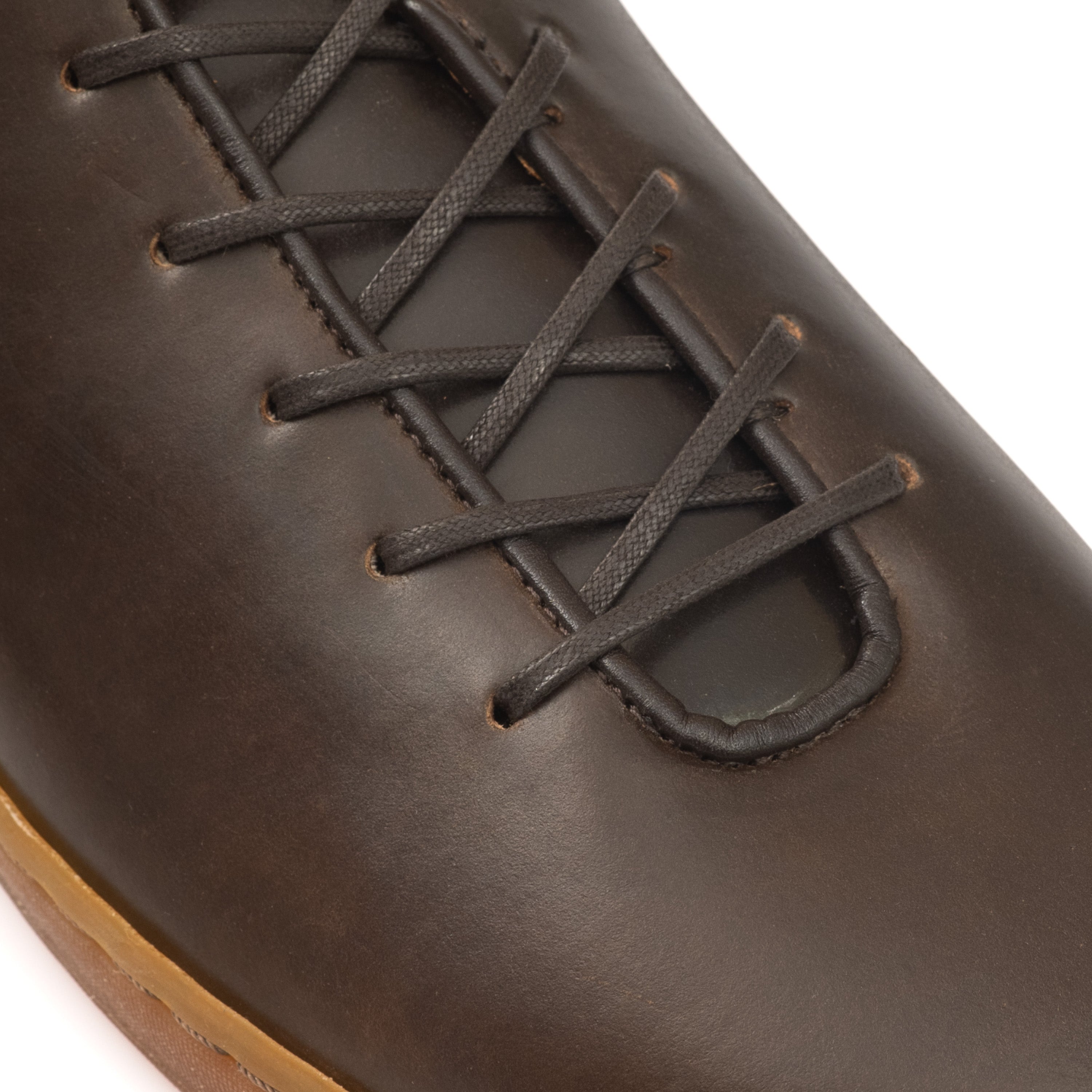 Everdon Wholecut - Horween Dark Cognac Shell Cordovan - Deluxe Care Pack