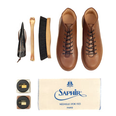 Everdon Wholecut - Horween Bourbon Shell Cordovan - Deluxe Care Pack