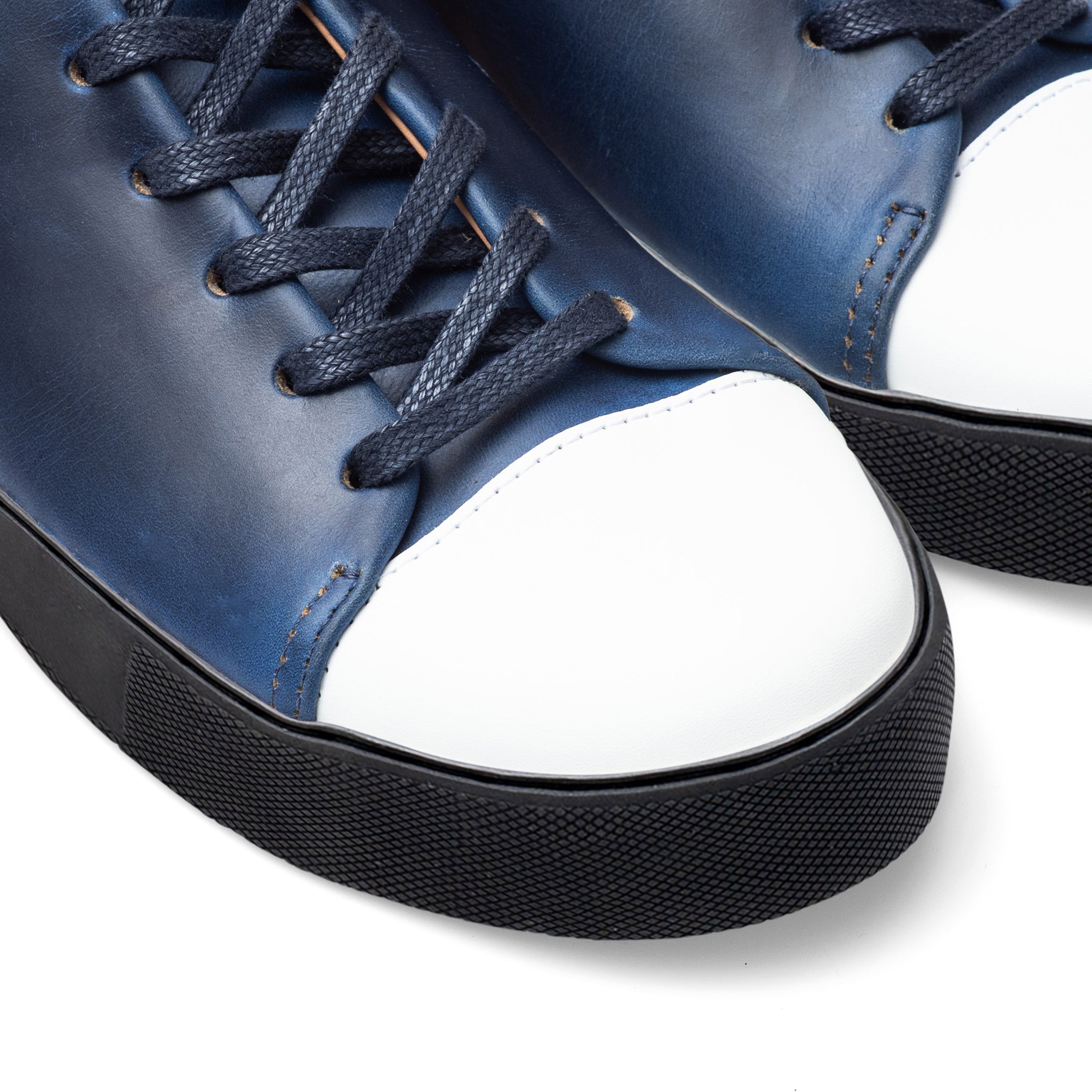 Abington Toe Cap - Horween Ink Chromexcel