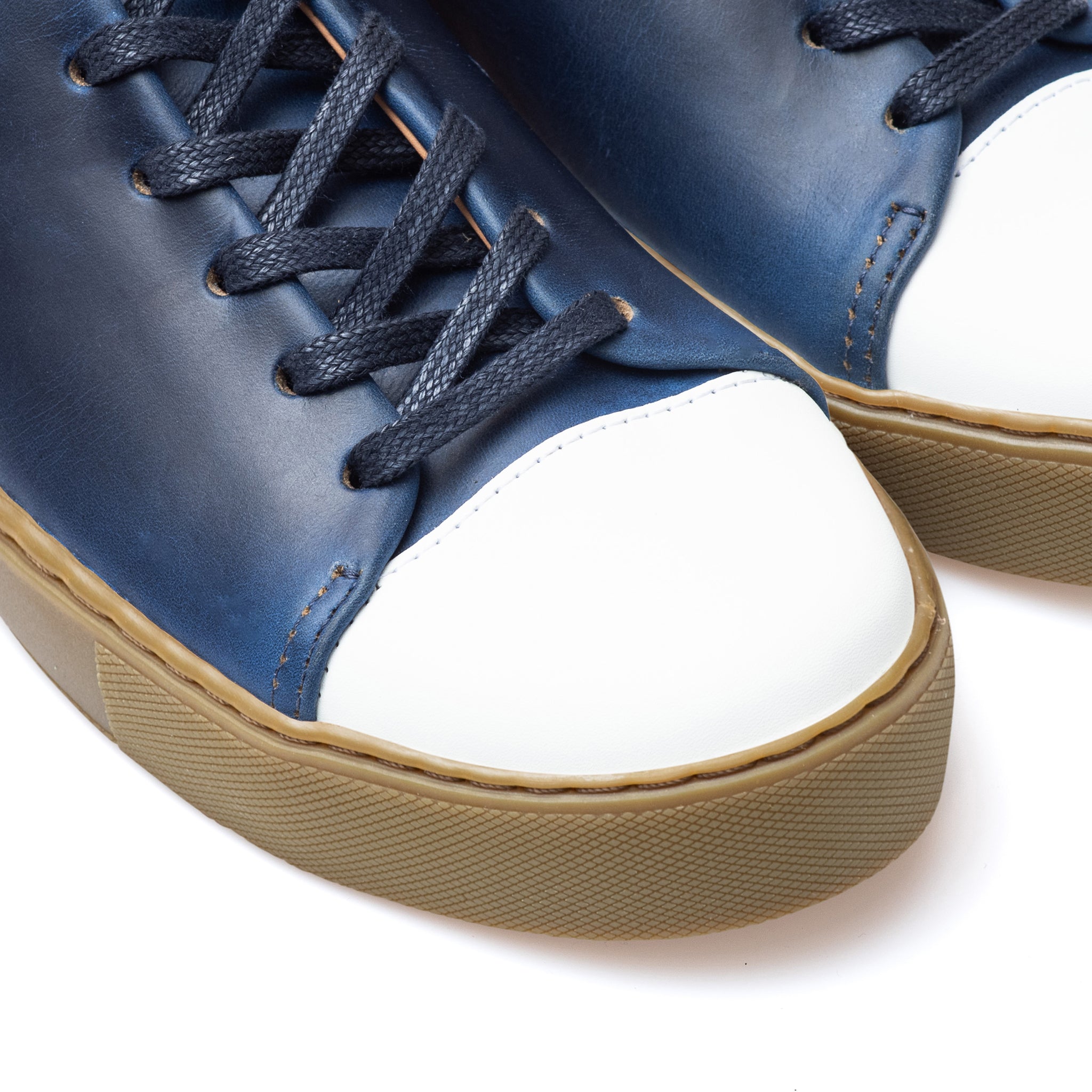 Abington Toe Cap - Horween Ink Chromexcel