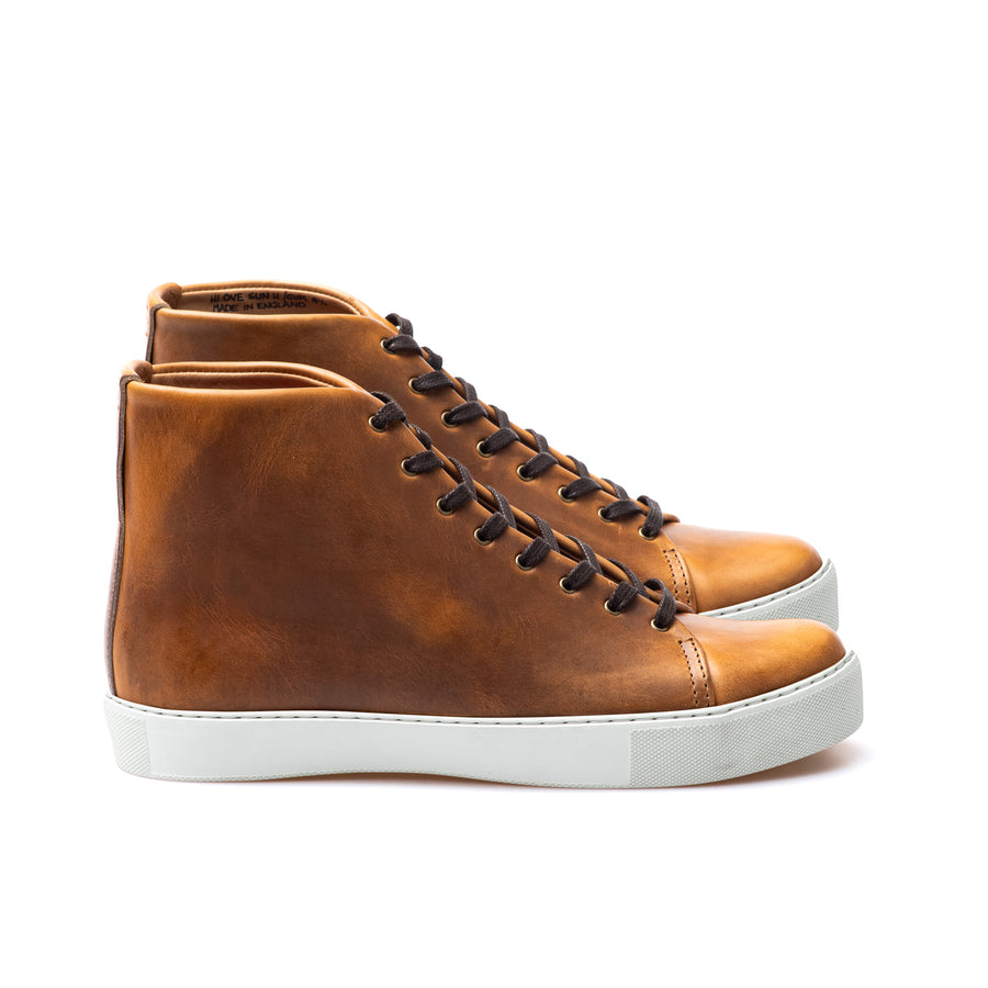 Overstone Hi Derby - Horween Sunflower Chromexcel