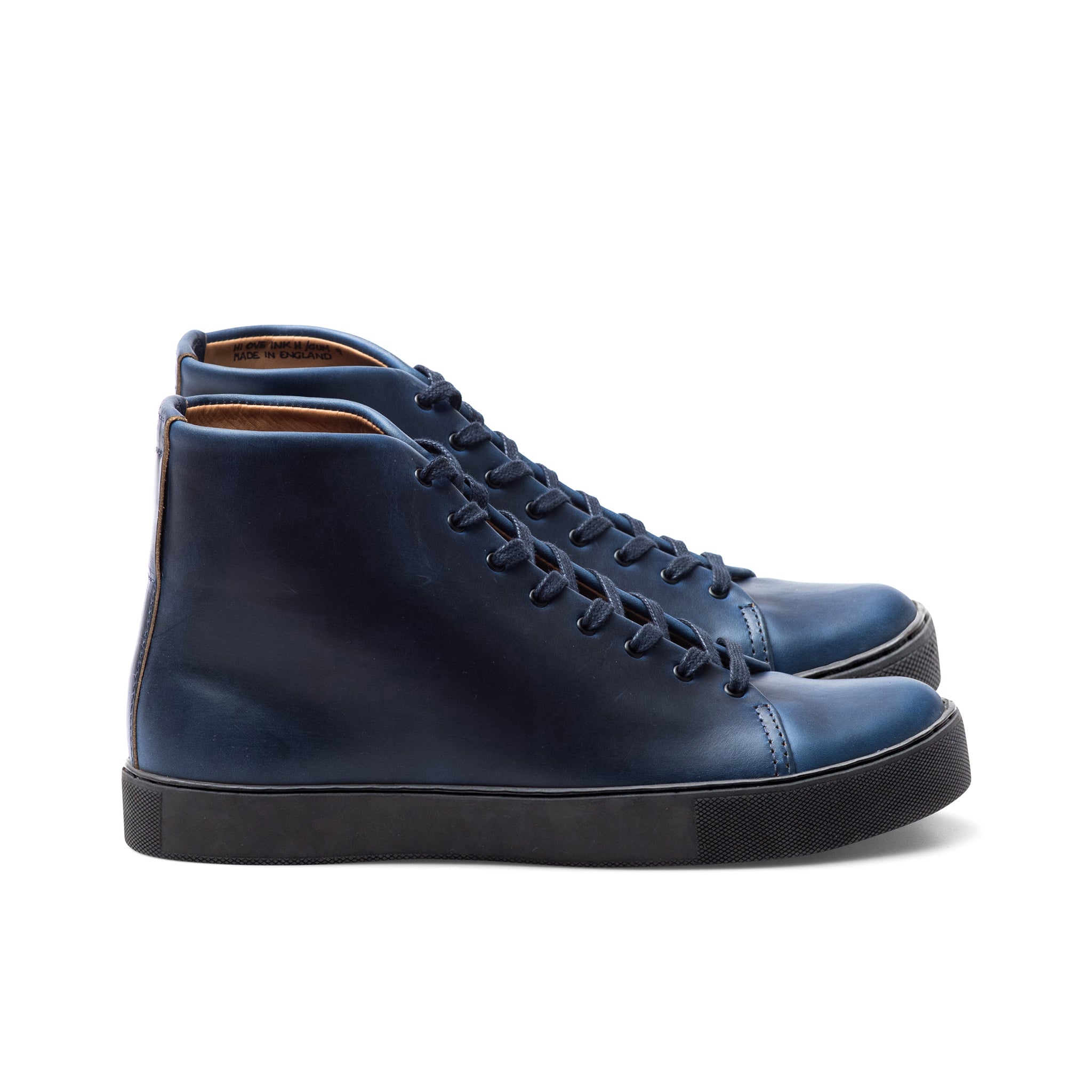 Overstone Hi Derby - Horween Ink Chromexcel