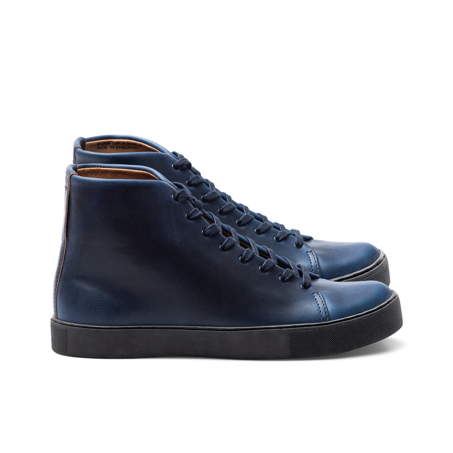 Overstone Hi Derby - Horween Ink Chromexcel