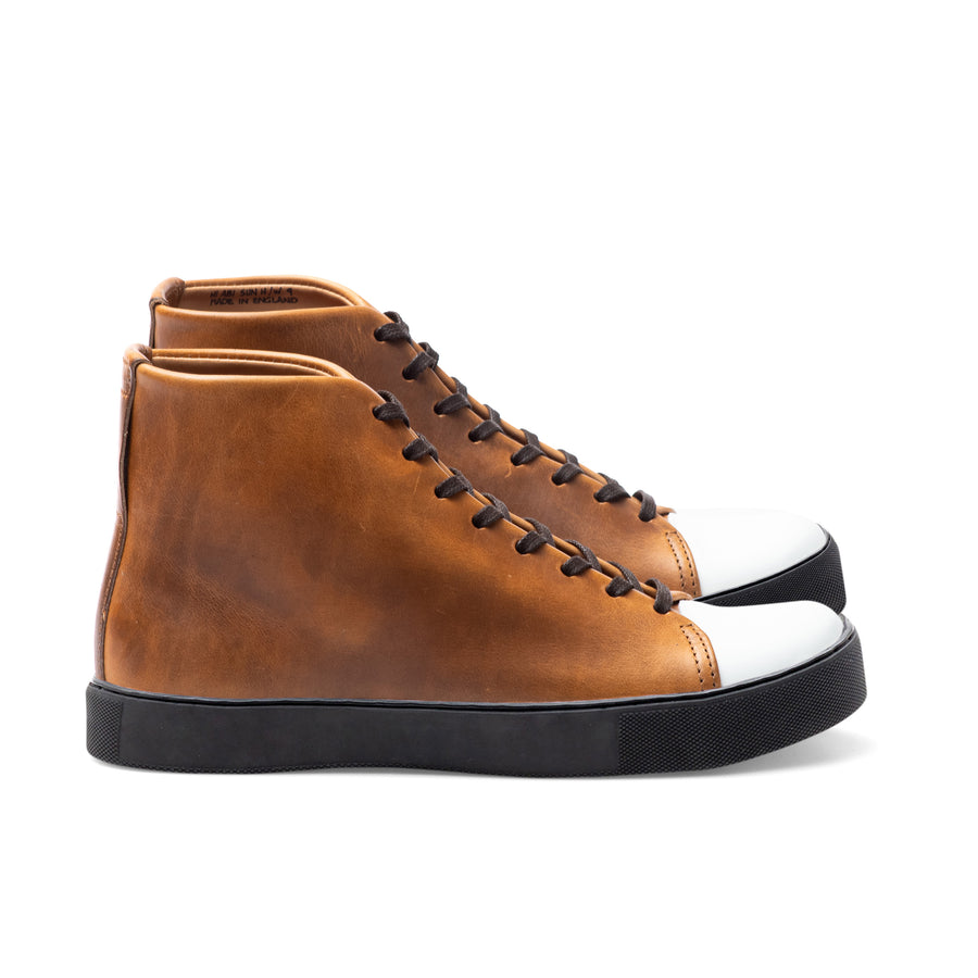 Abington Hi Toe Cap - Horween Sunflower Chromexcel