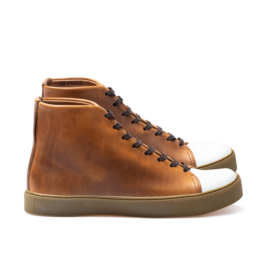 Abington Hi Toe Cap - Horween Sunflower Chromexcel