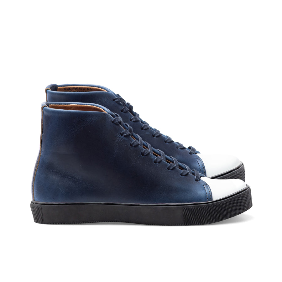 Abington Hi Toe Cap - Horween Ink Chromexcel