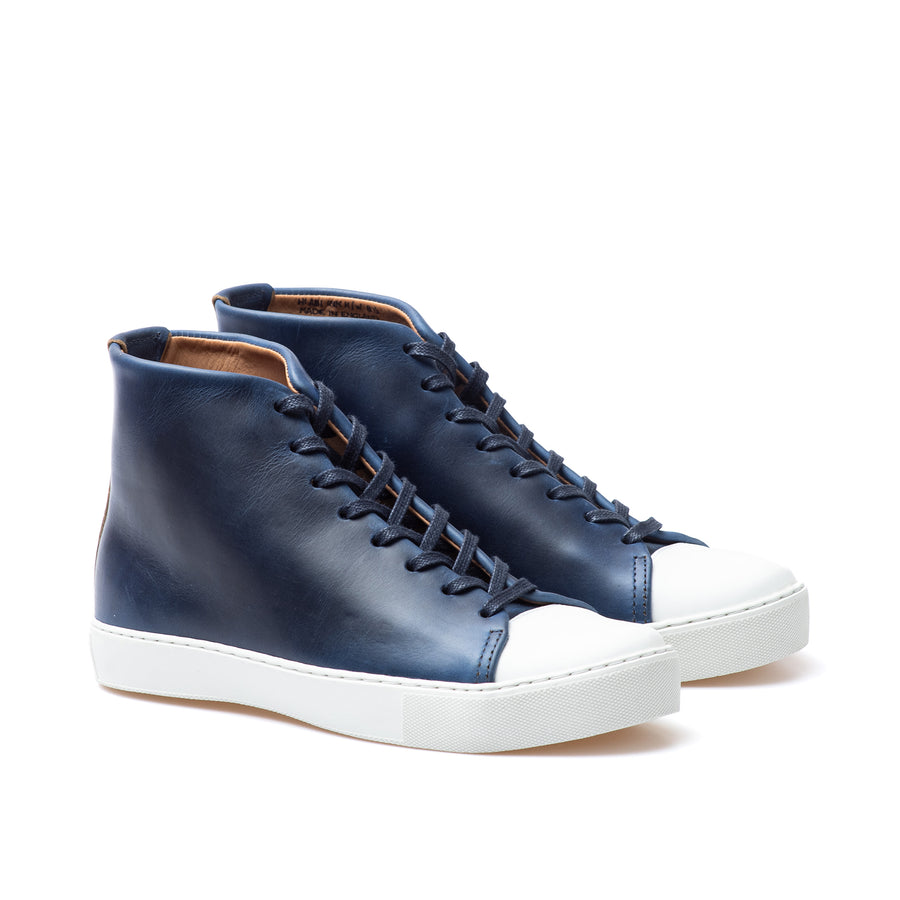 Horween Ink Abington Hi Toe Cap - Horween Ink Chromexcel – Crown Northampton