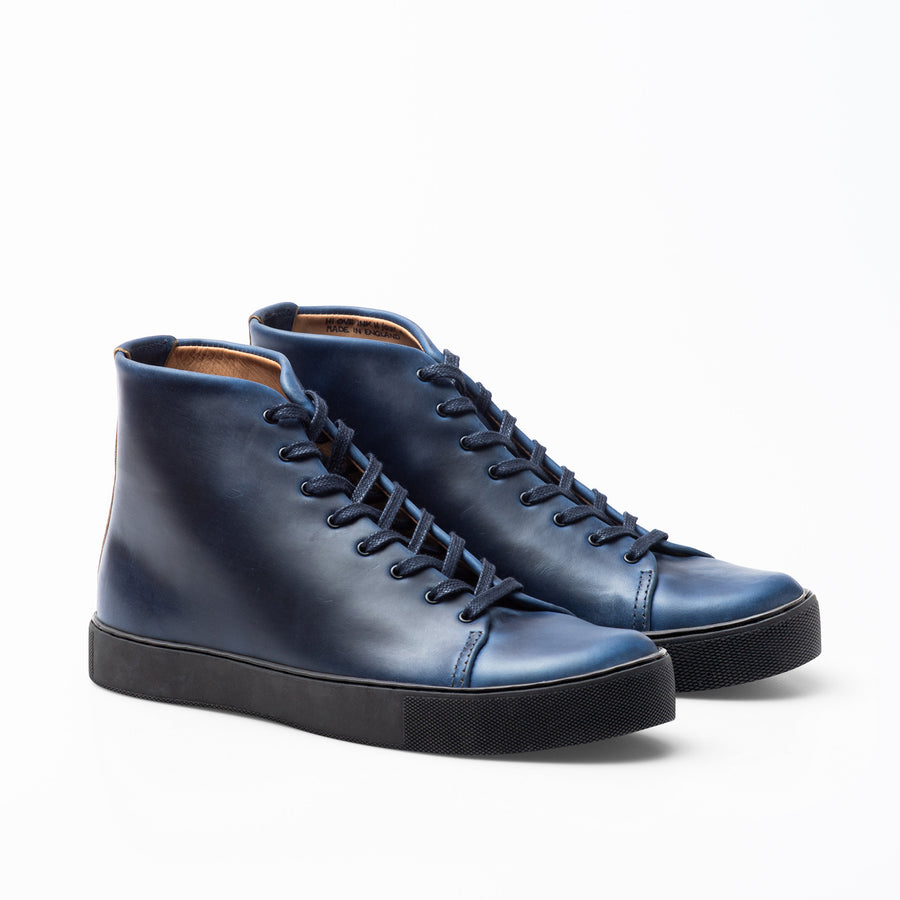 Overstone Overstone Hi Derby - Horween Ink Chromexcel β Crown Northampton