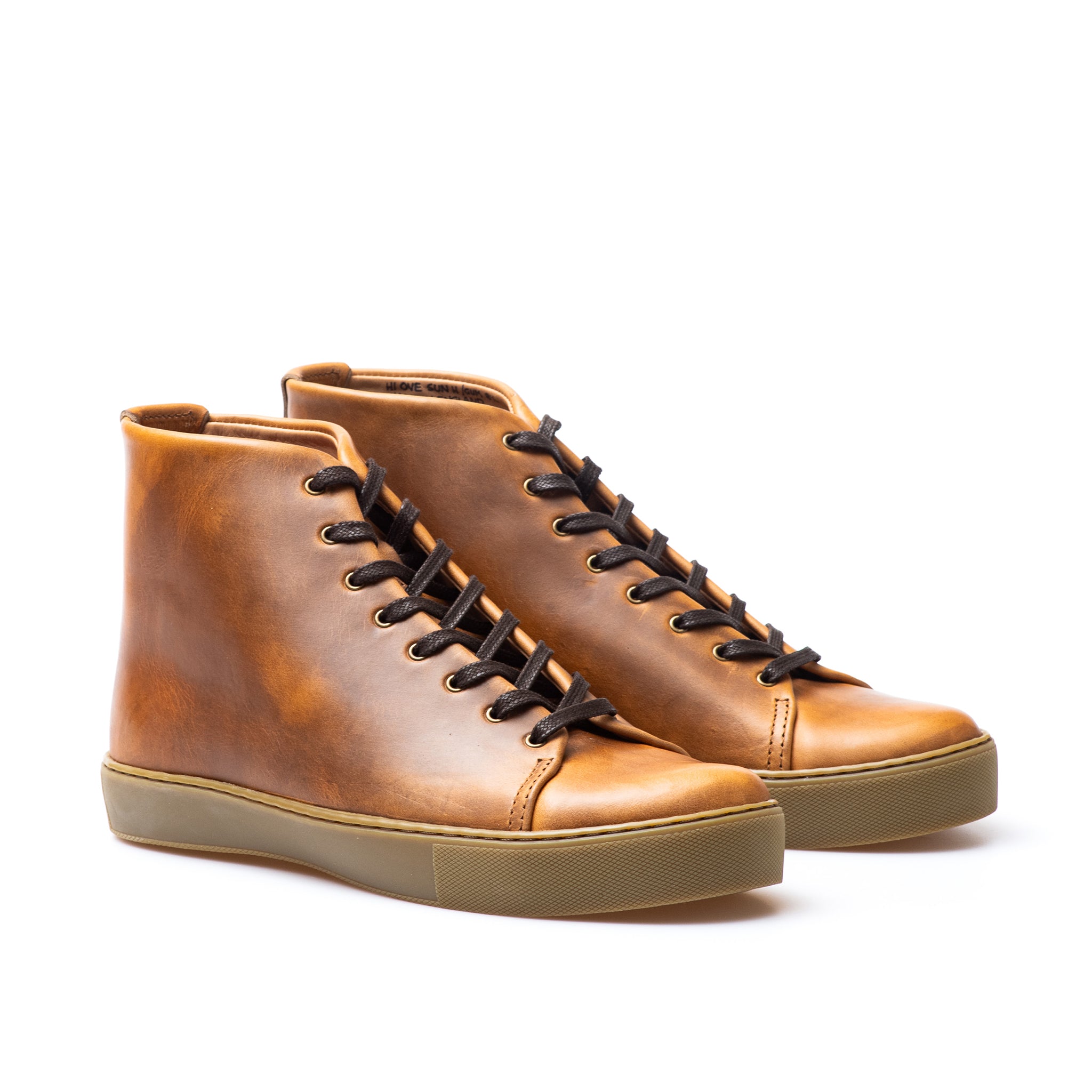 Overstone Hi Derby - Horween Sunflower Chromexcel