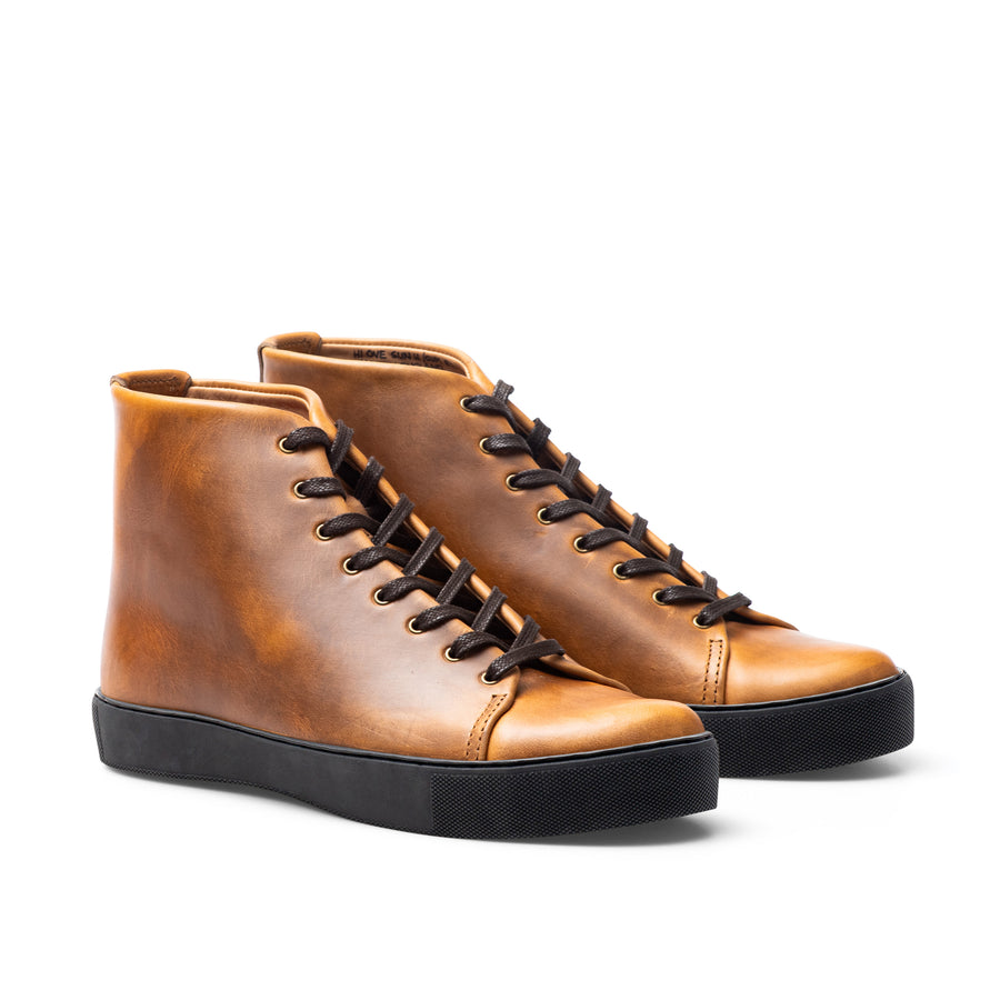 Overstone Hi Derby - Horween Sunflower Chromexcel