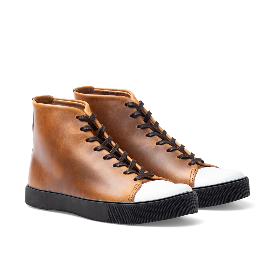 Abington Hi Toe Cap - Horween Sunflower Chromexcel