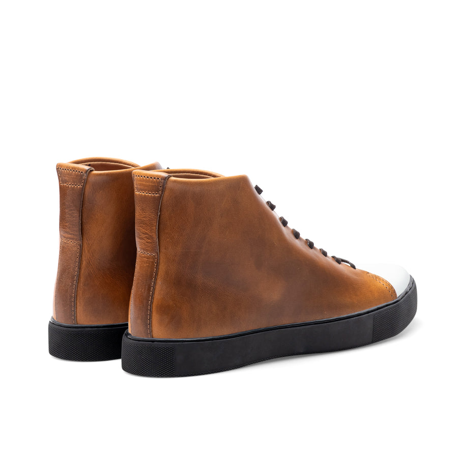 Abington Hi Toe Cap - Horween Sunflower Chromexcel