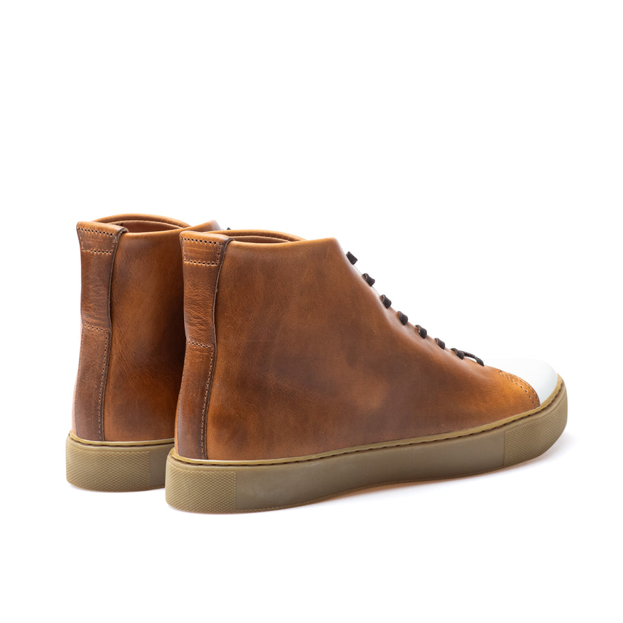Abington Hi Toe Cap - Horween Sunflower Chromexcel