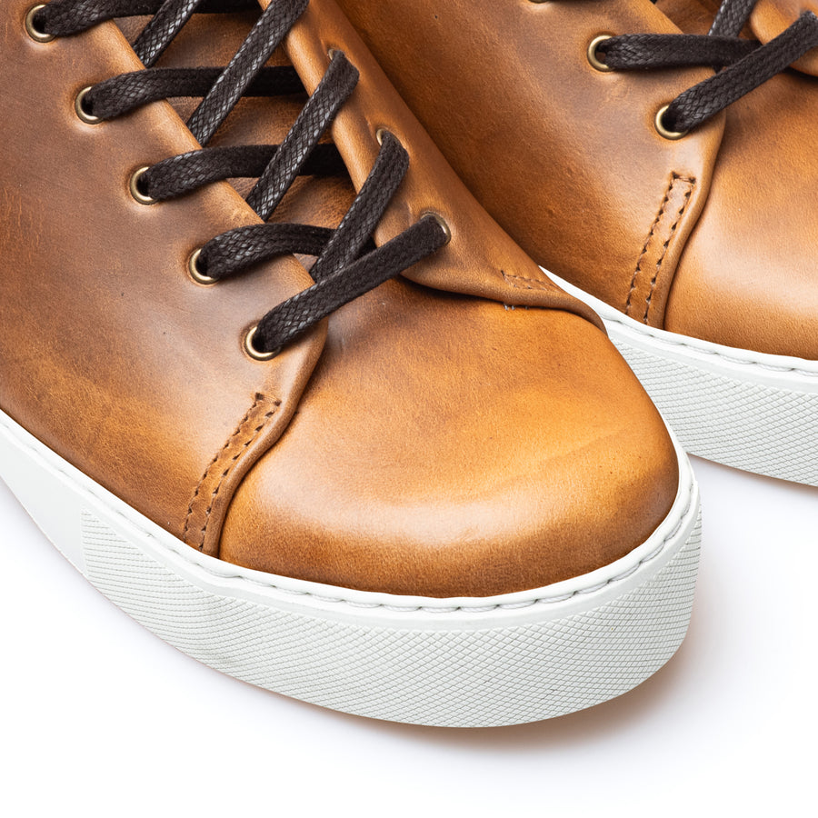 Overstone Hi Derby - Horween Sunflower Chromexcel