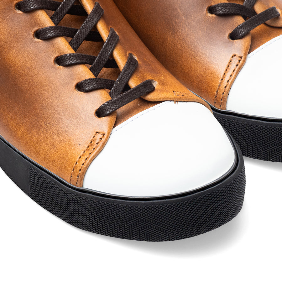 Abington Hi Toe Cap - Horween Sunflower Chromexcel