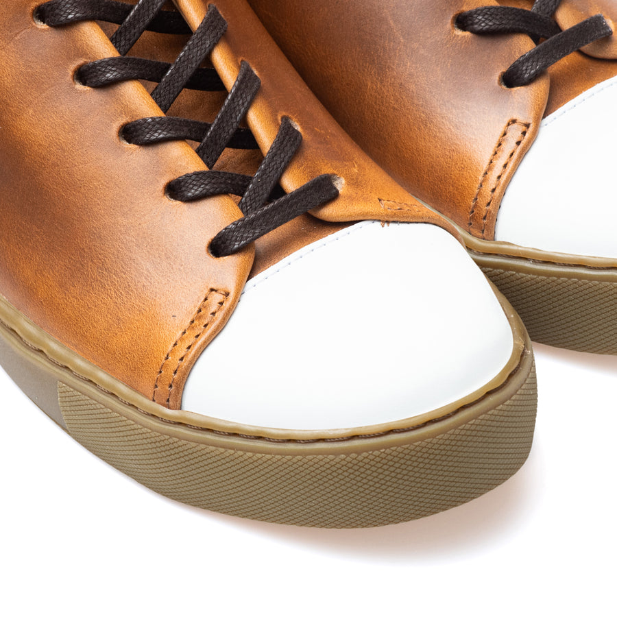 Abington Hi Toe Cap - Horween Sunflower Chromexcel