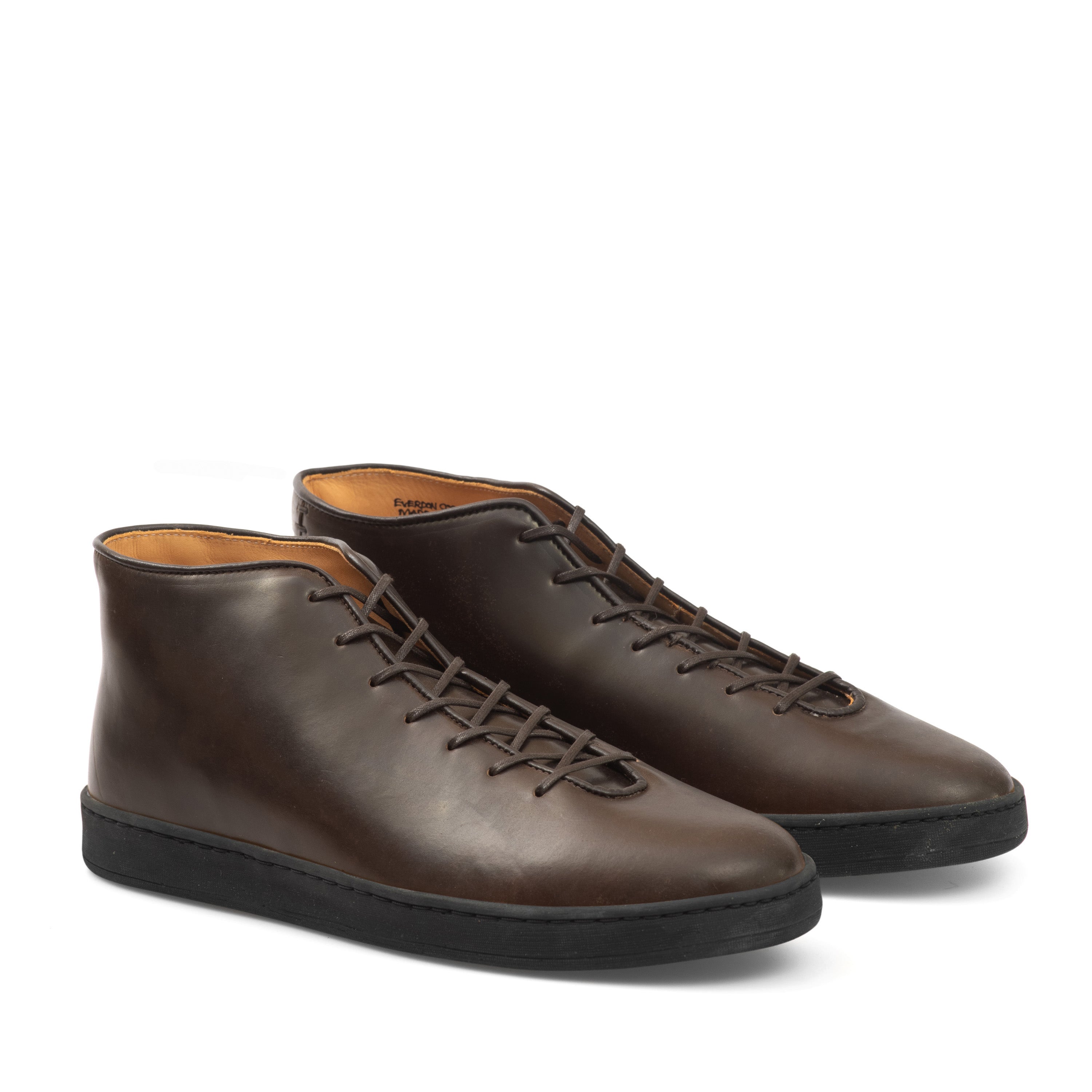 Everdon Wholecut - Horween Dark Cognac Shell Cordovan - Deluxe Care Pack