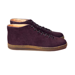 Everdon Wholecut Mid - Merlot Scottish Deer Suede