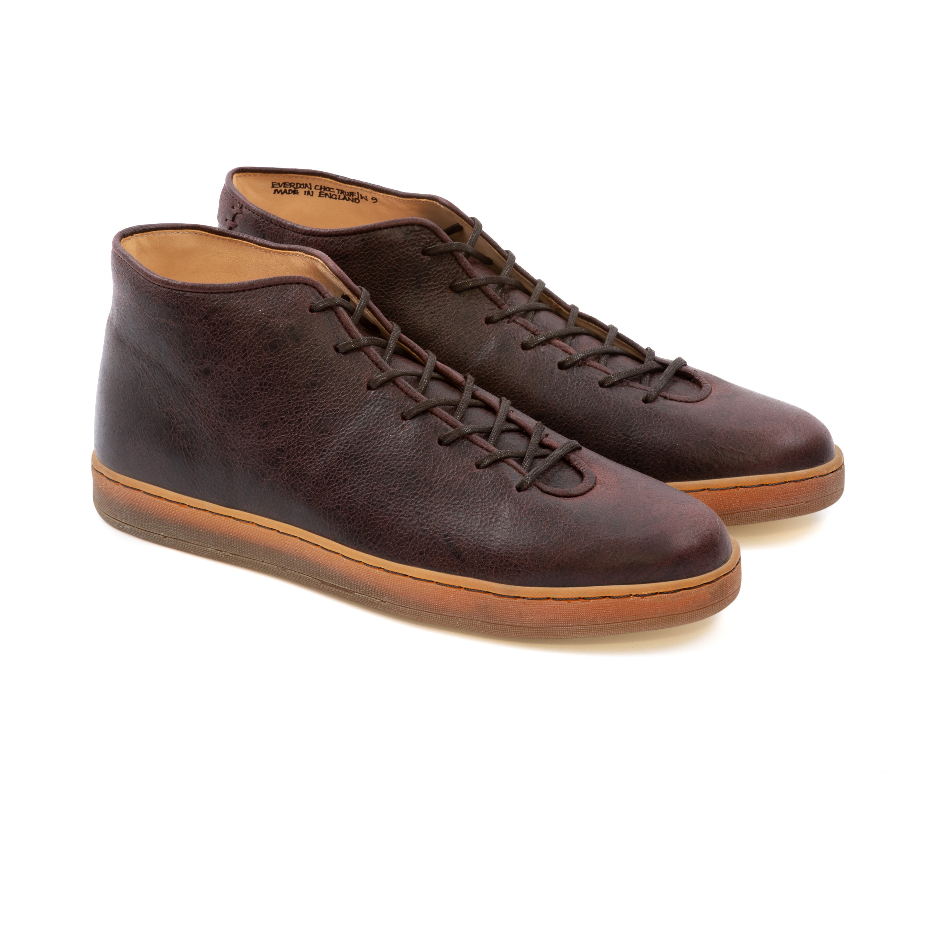 Everdon Wholecut Mid - Chocolate Truffle Naked Kudu