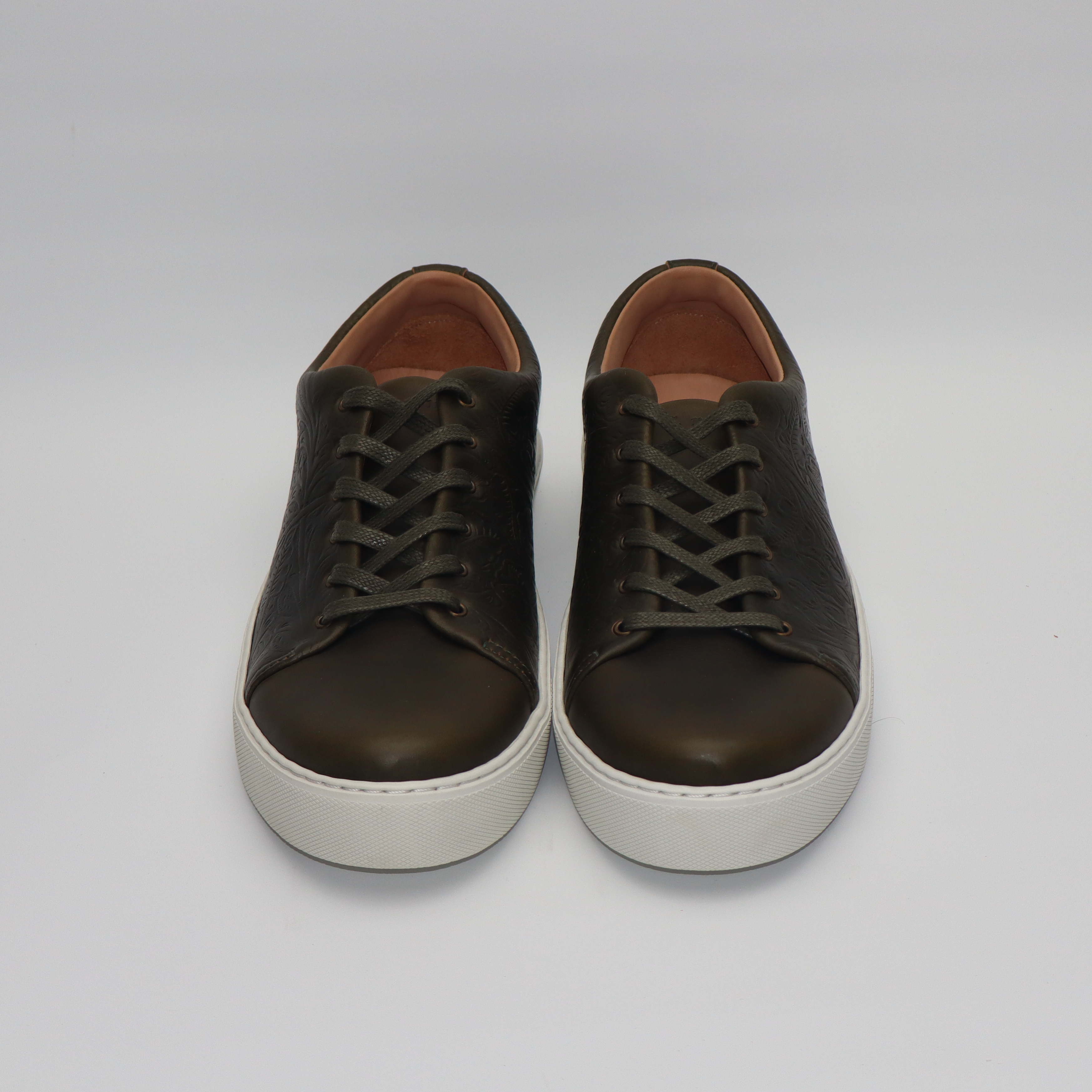 Overstone Derby - Western Floral Forest Green Chromexcel - SRE 51