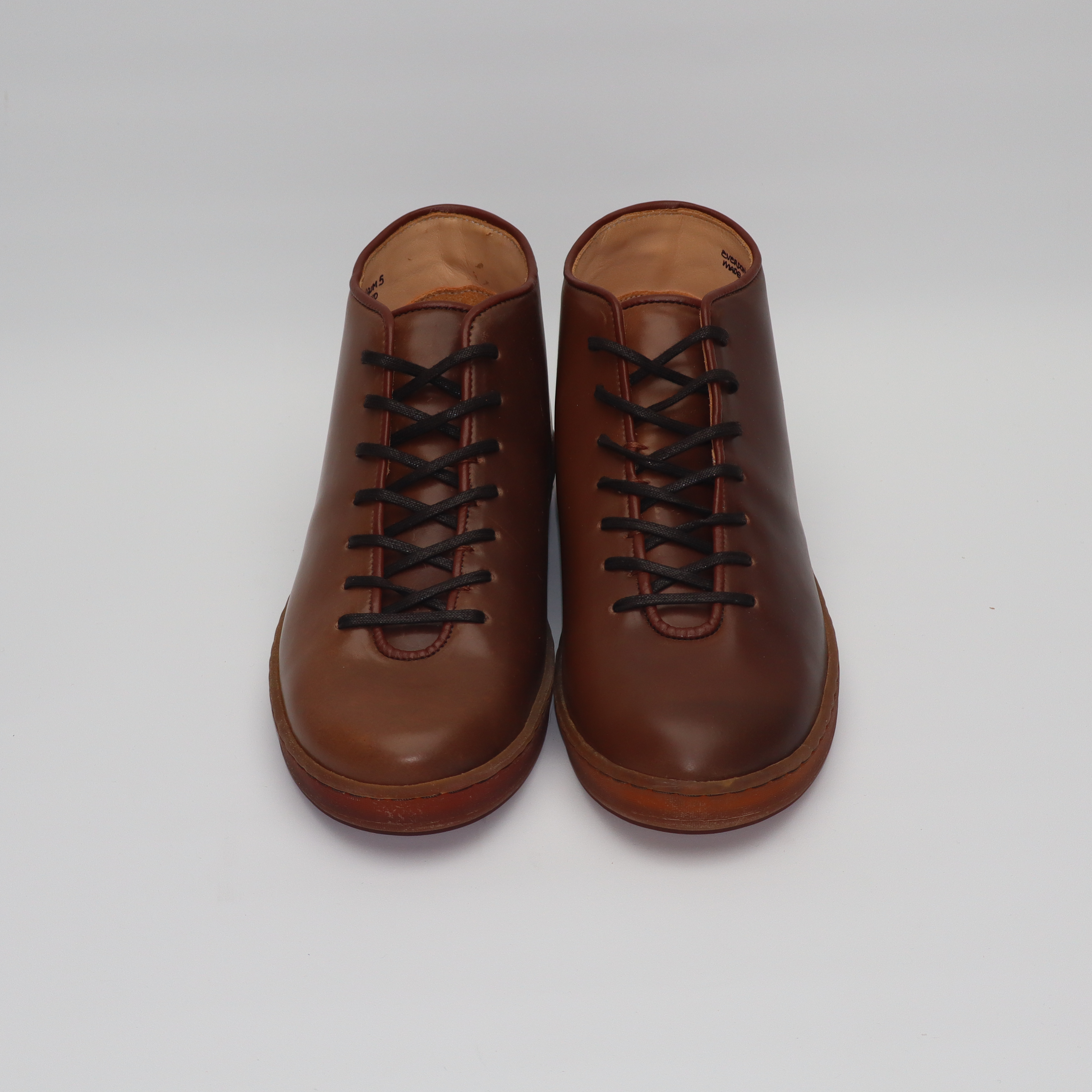 Everdon Wholecut Mid - Horween Bourbon Shell Cordovan - SRE 1