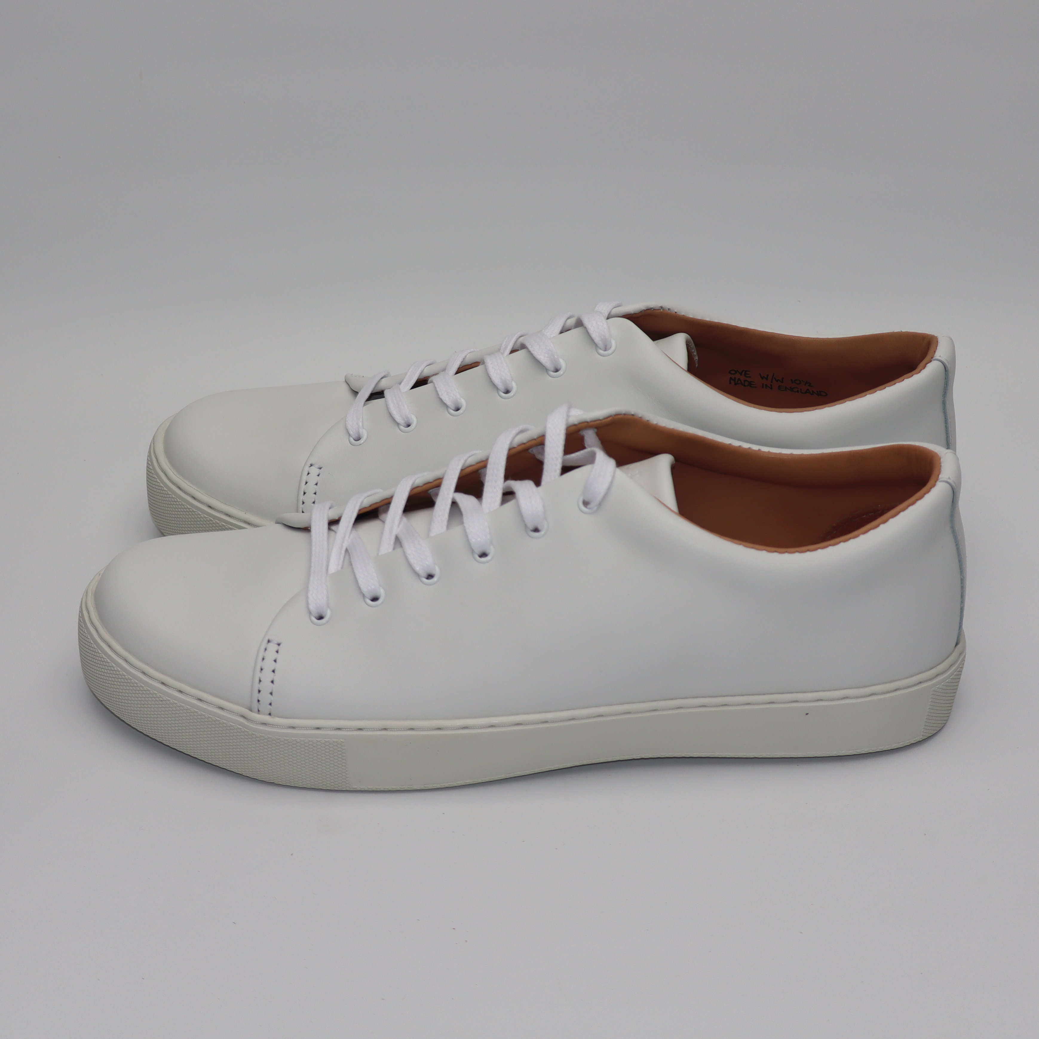Overstone Derby - All White Calf - SRE 69