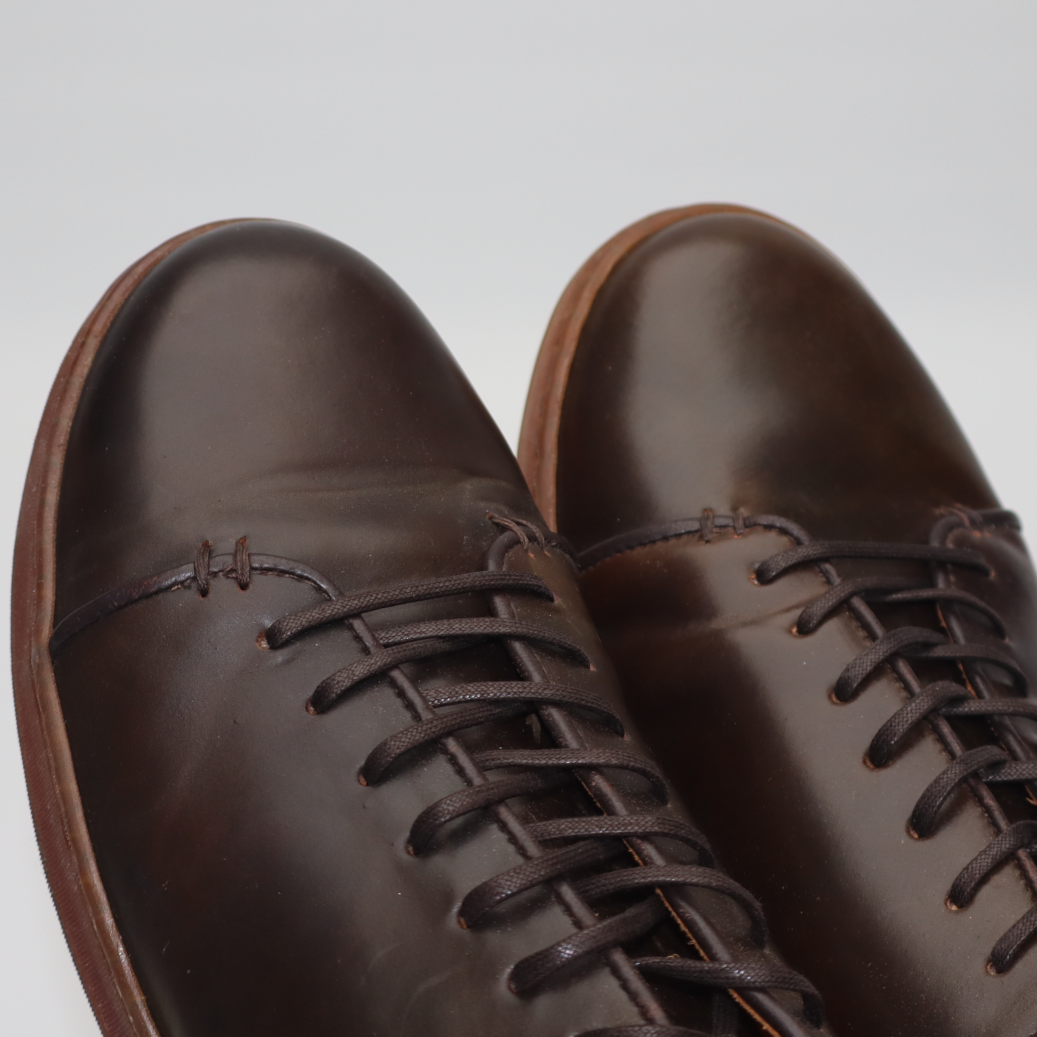 Harlestone Derby - Horween Dark Cognac Shell Cordovan - SRE 35